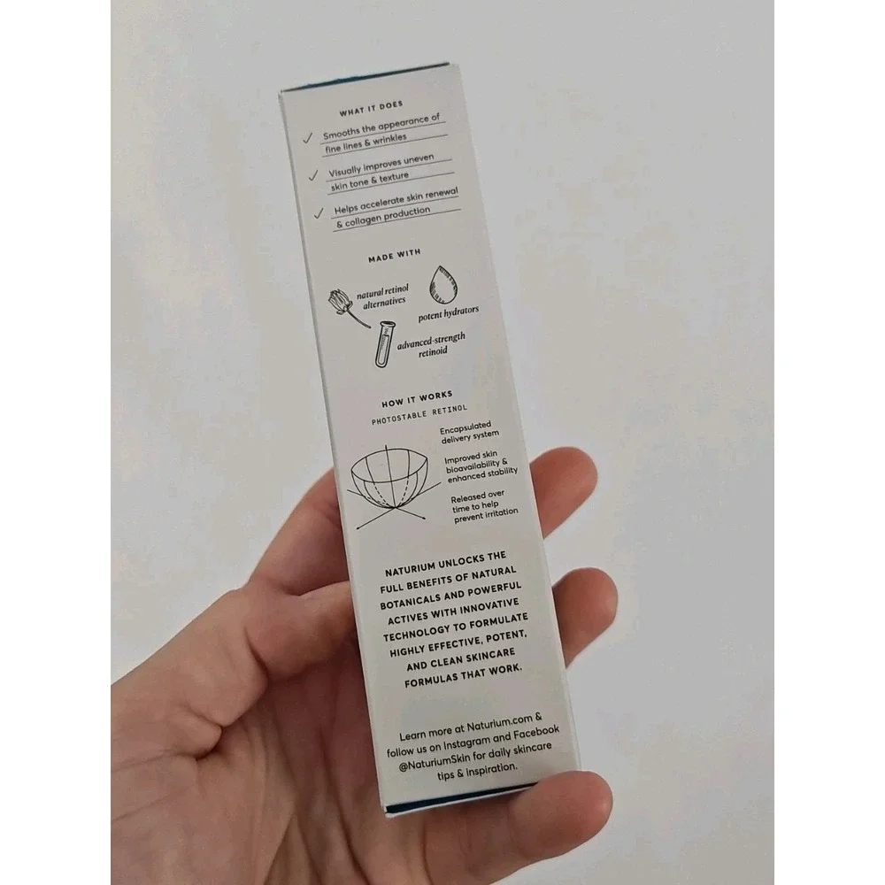 Naturium Retinol‎ Complex Serum Fine Lines Wrinkles Elasticity  1 fl oz New